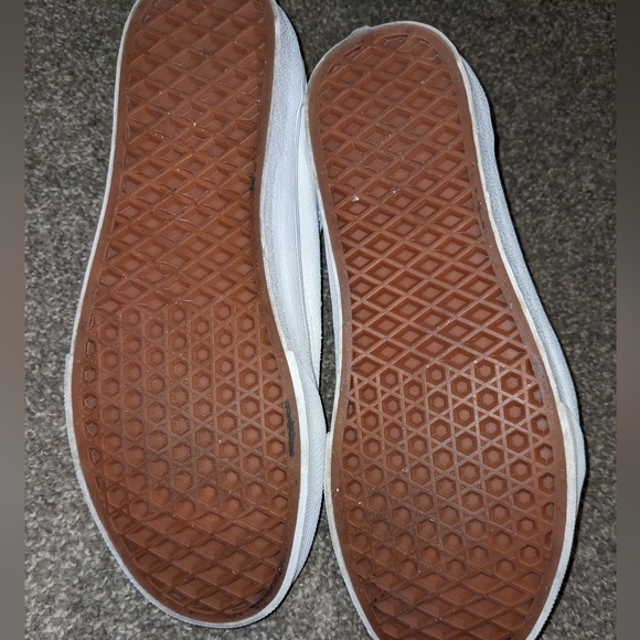 Van's Old Skool white suede low tops - Picture 3 of 7